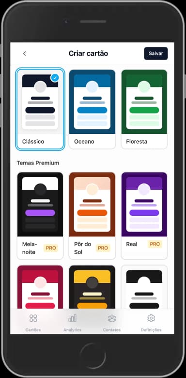 Criação de cartão - cartão pronto