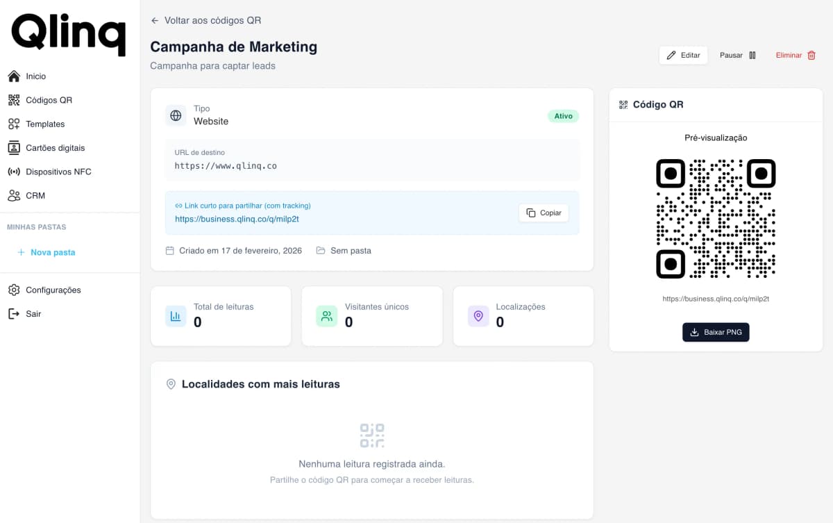 Dashboard de gestão de cartões empresariais